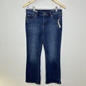 Two by Vince Camuto Bootcut Denim Jeans Women‎ Size 28/6 Blue High Rise